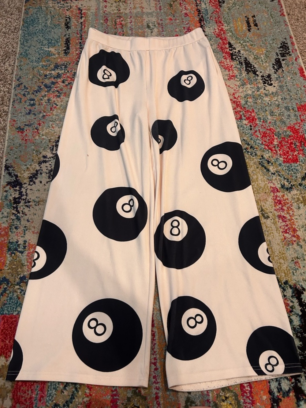 Bourbon & Belles Wide legged 8-ball Pants